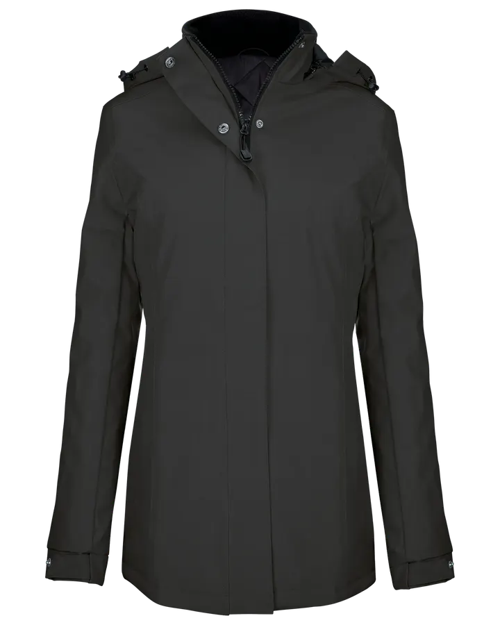Damenparka Dark Grey