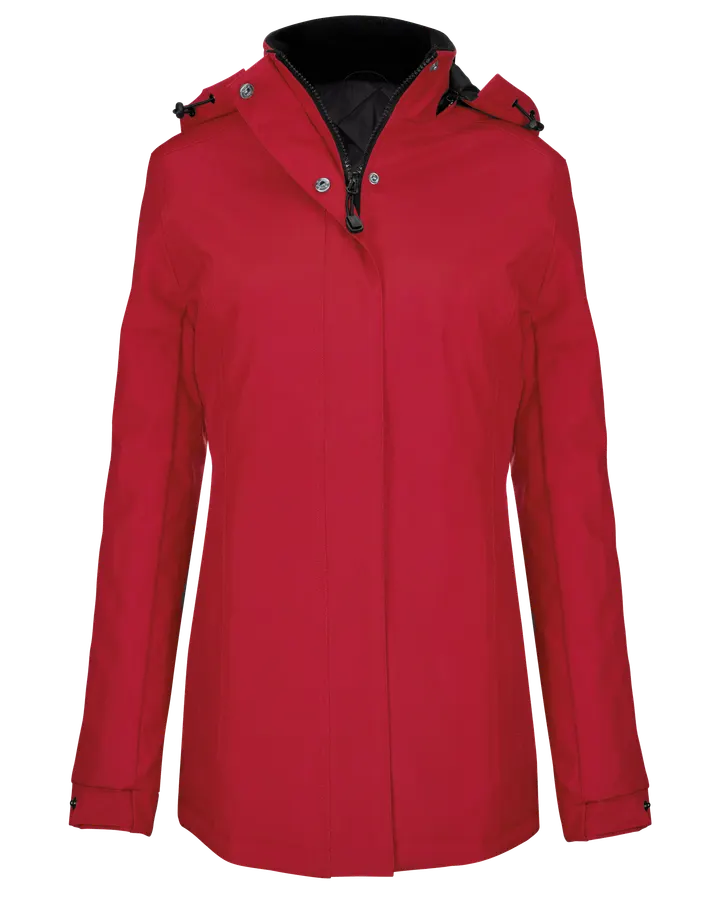Damenparka Red