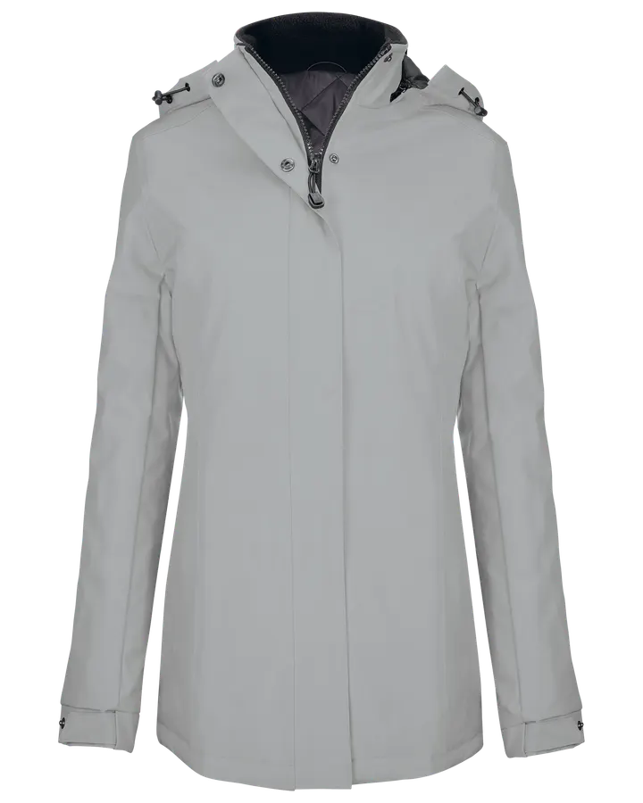 Damenparka Snow Grey