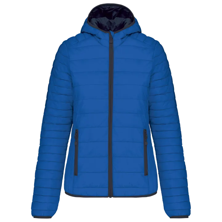 Doudoune légère capuche femme Light Royal Blue