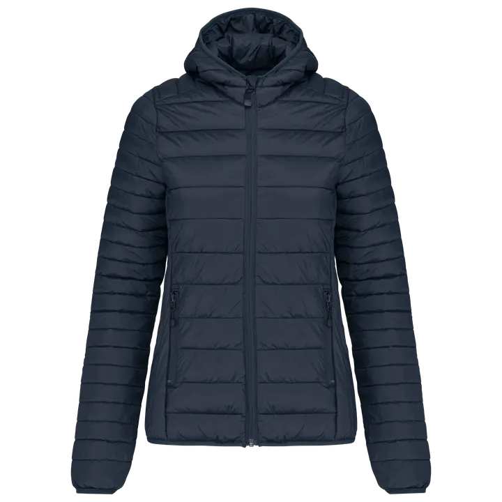 Doudoune légère capuche femme Navy