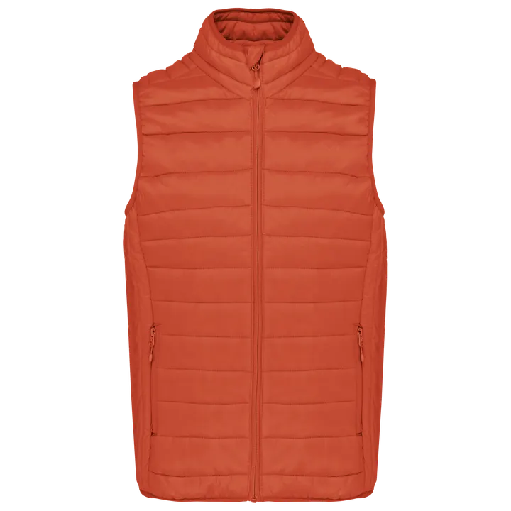 Doudoune légère sans manches homme Burnt Ochre
