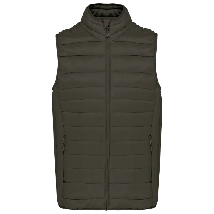 Doudoune légère sans manches homme Dark Khaki