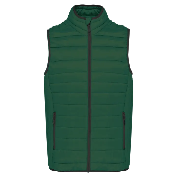 Doudoune légère sans manches homme Forest Green