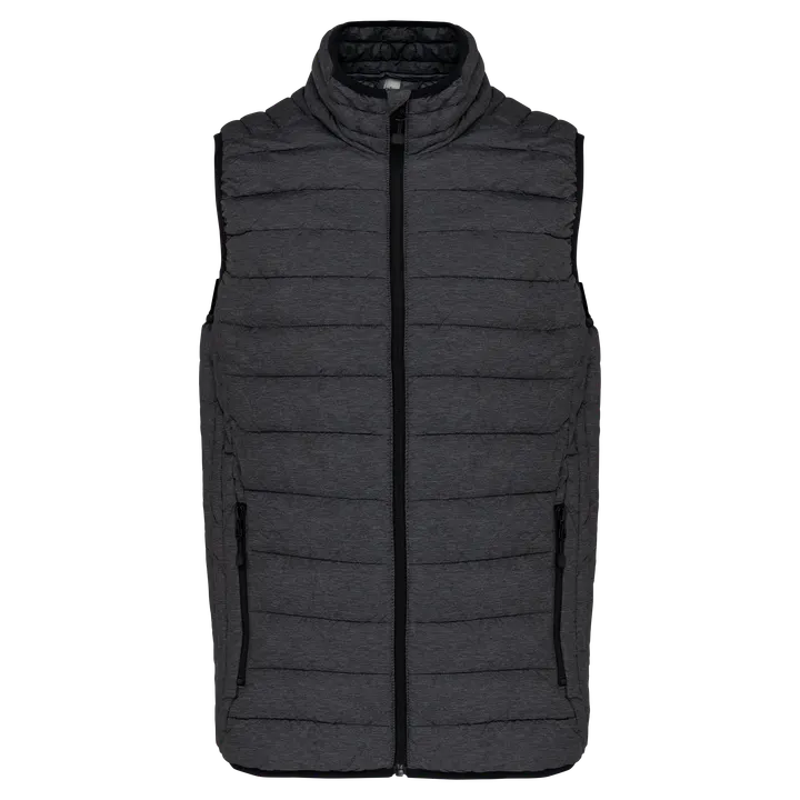 Doudoune légère sans manches homme Marl Dark Grey