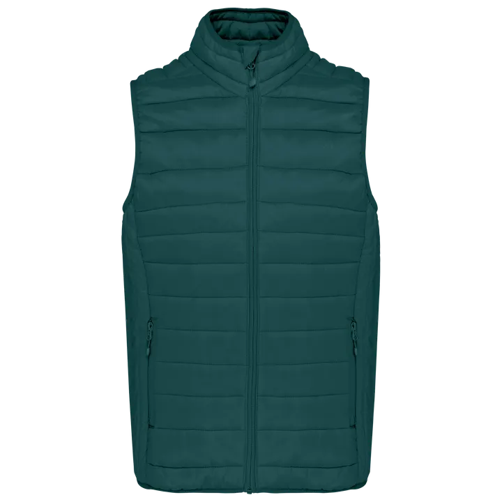 Doudoune légère sans manches homme Mineral Green