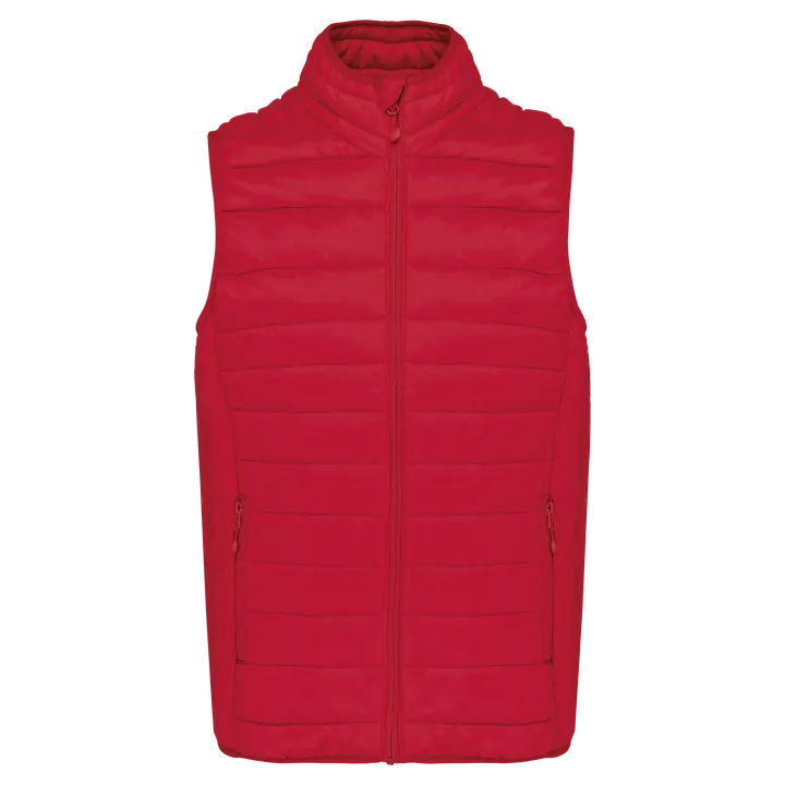 Doudoune légère sans manches homme Red