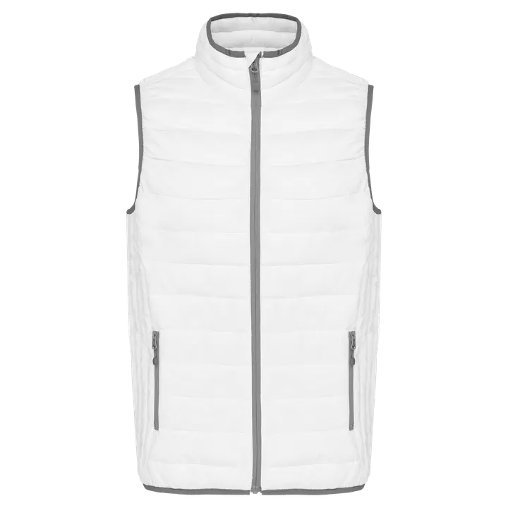 Doudoune légère sans manches homme White