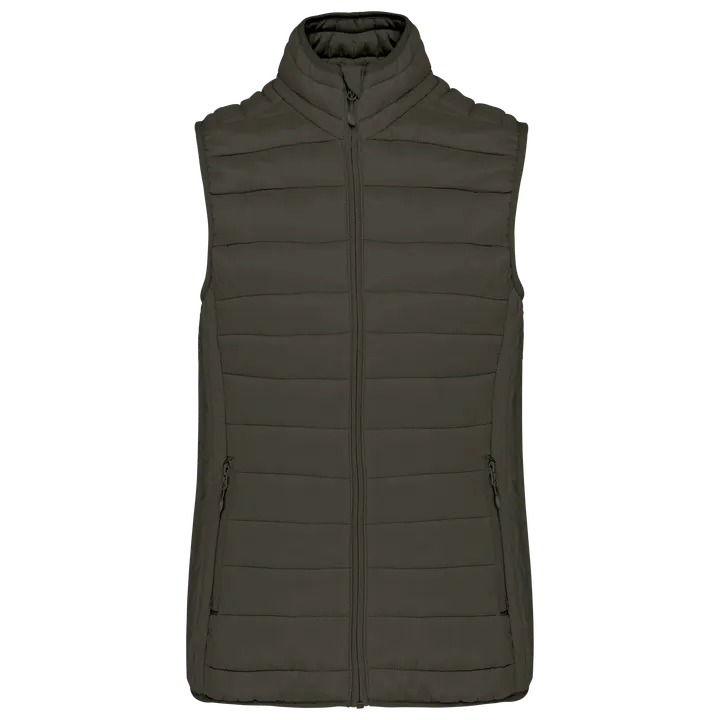 Doudoune légère sans manches femme Dark Khaki