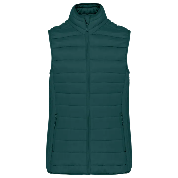 Doudoune légère sans manches femme Mineral Green