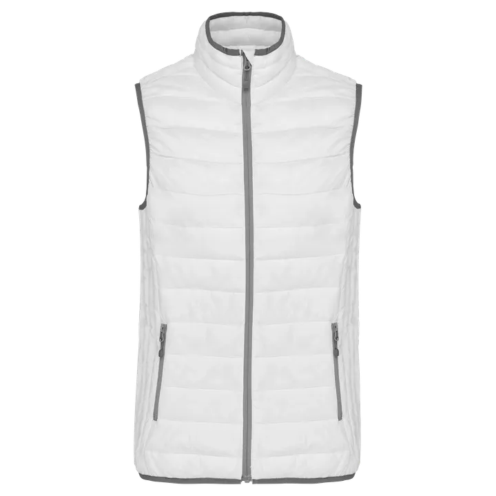 Doudoune légère sans manches femme White