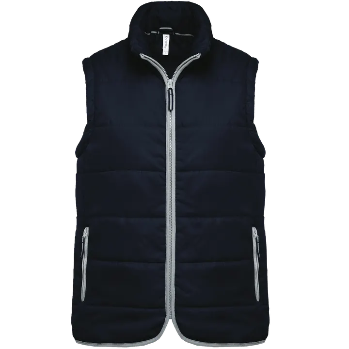 Bodywarmer matelassé unisexe Navy