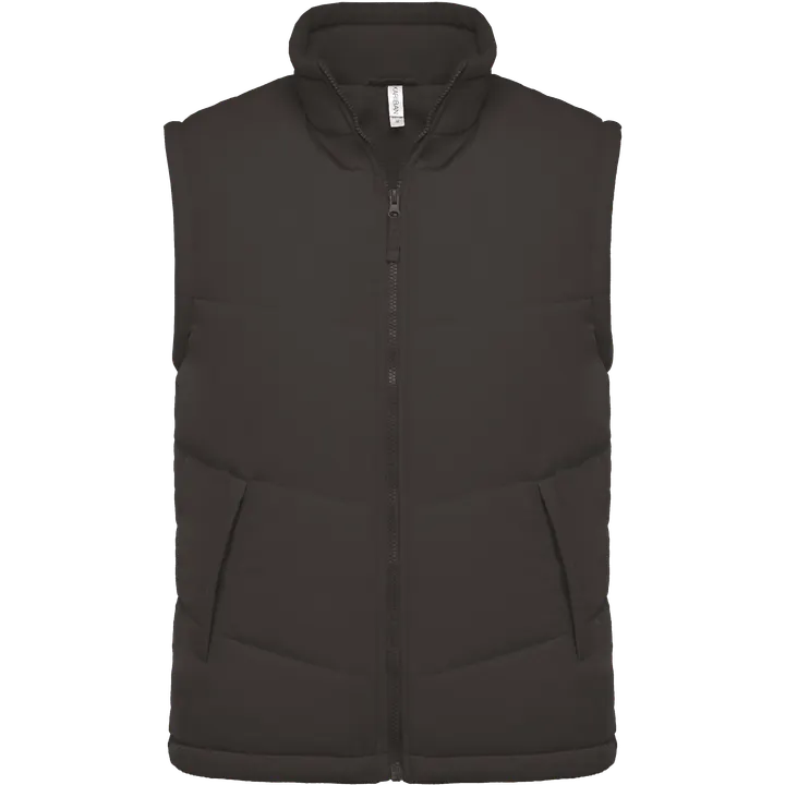 Bodywärmer mit Fleecefutter Dark Grey