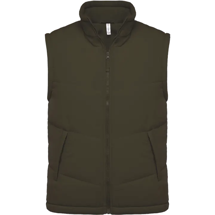 Bodywärmer mit Fleecefutter Mossy Green