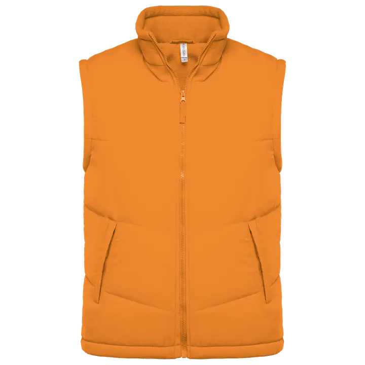 Bodywärmer mit Fleecefutter Orange