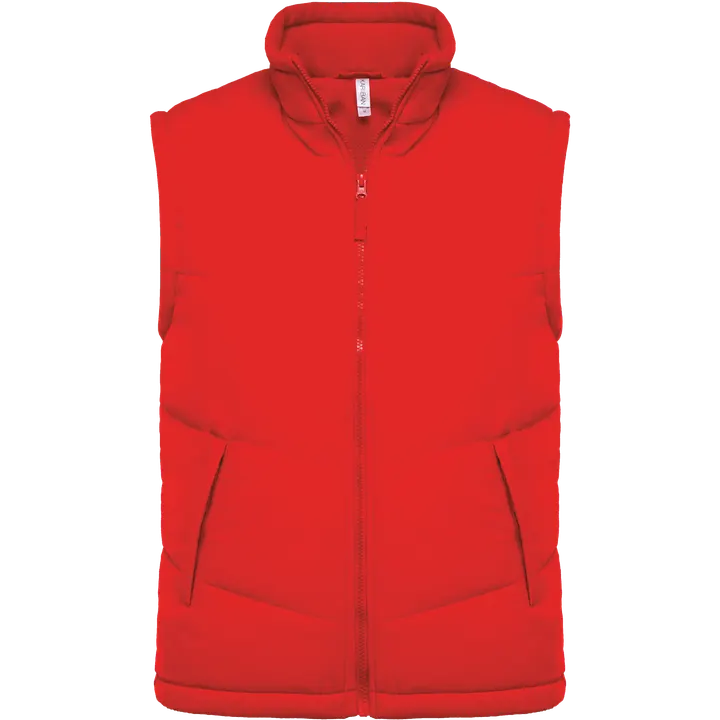Bodywärmer mit Fleecefutter Red