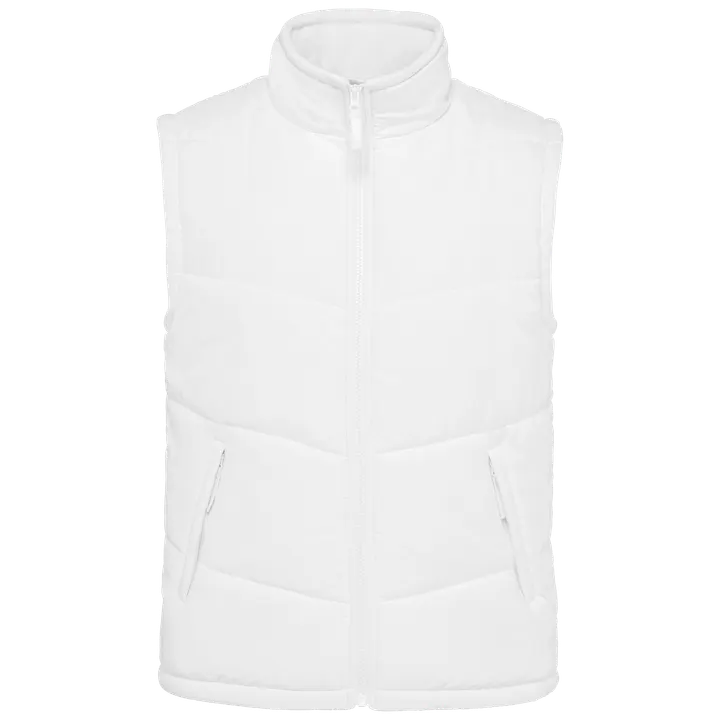 Bodywärmer mit Fleecefutter White