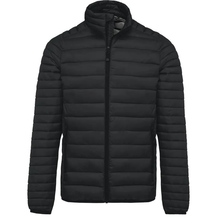 Leichte Steppjacke für Herren Black