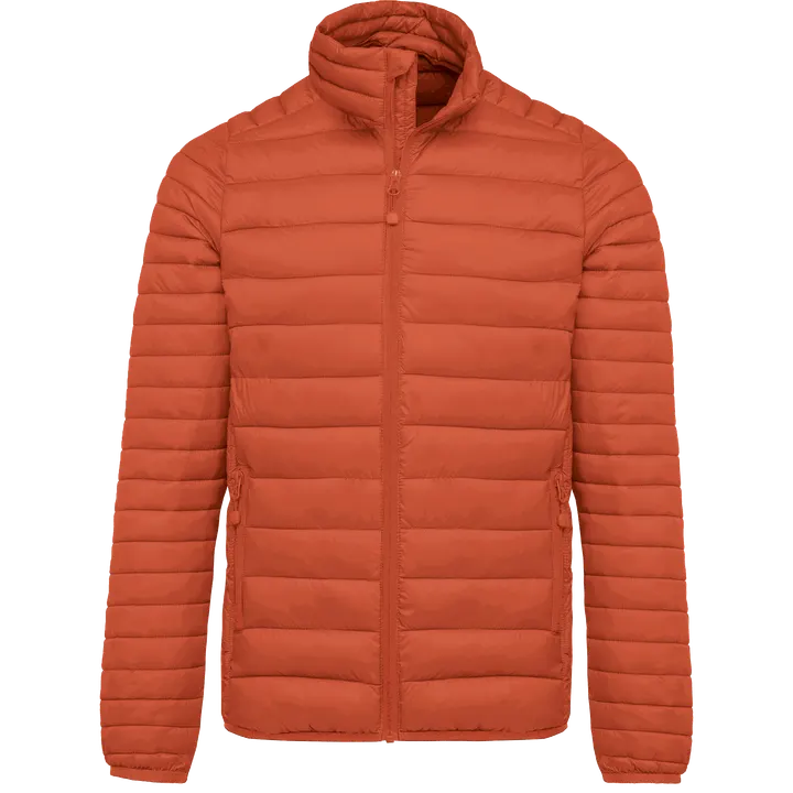 Leichte Steppjacke für Herren Burnt Ochre
