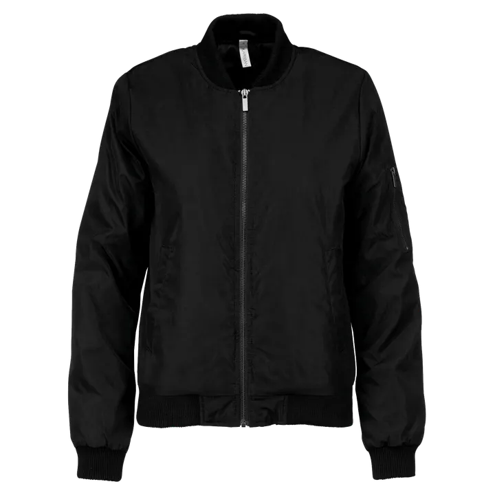 Blouson bomber femme Black
