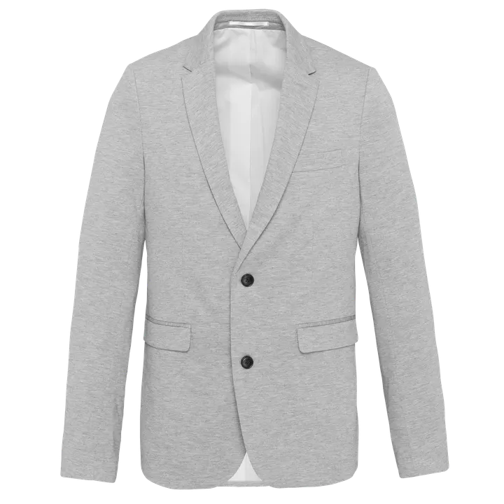 Herren-Strickjacke Light grey heather