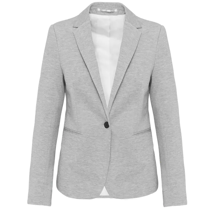 Damen-Strickjacke Light grey heather