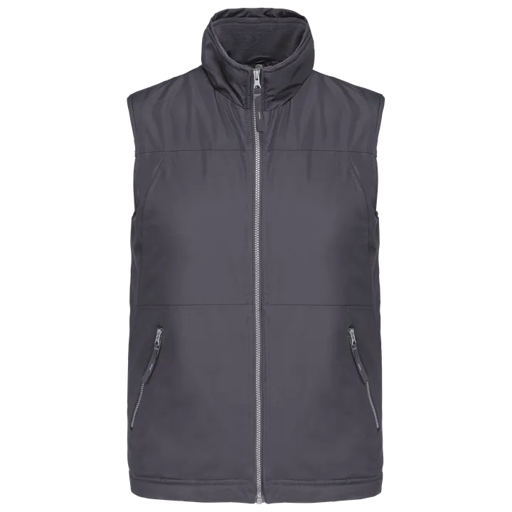 Bodywarmer doublé polaire homme Convoy Grey