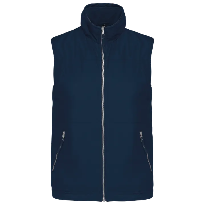 Bodywarmer doublé polaire homme Navy