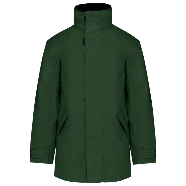 Parka doublure matelassée Forest Green