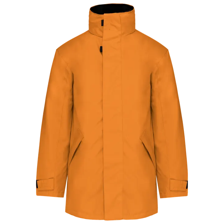 Parka doublure matelassée Orange