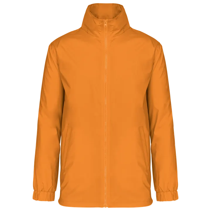 Coupe-vent doublé homme Orange