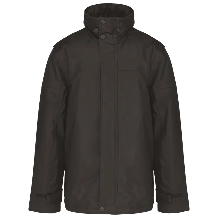 Blouson manches amovibles homme Dark Grey