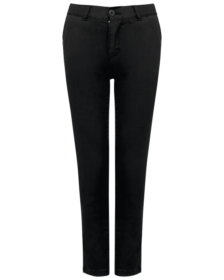 Chino-Hose für Mädchen Dark Grey
