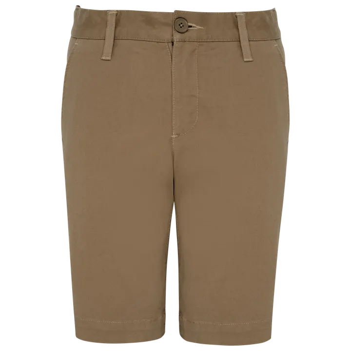 Chino-Bermudashorts für Jungen Camel