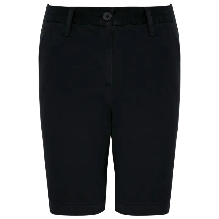 Bermuda chino fille Dark Navy