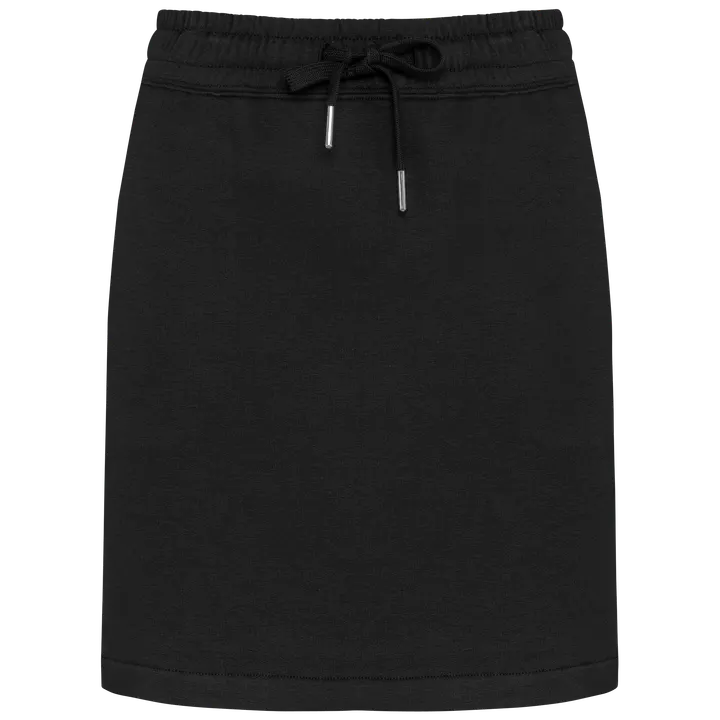 Umweltfreundlicher Molton-Rock für Damen Black