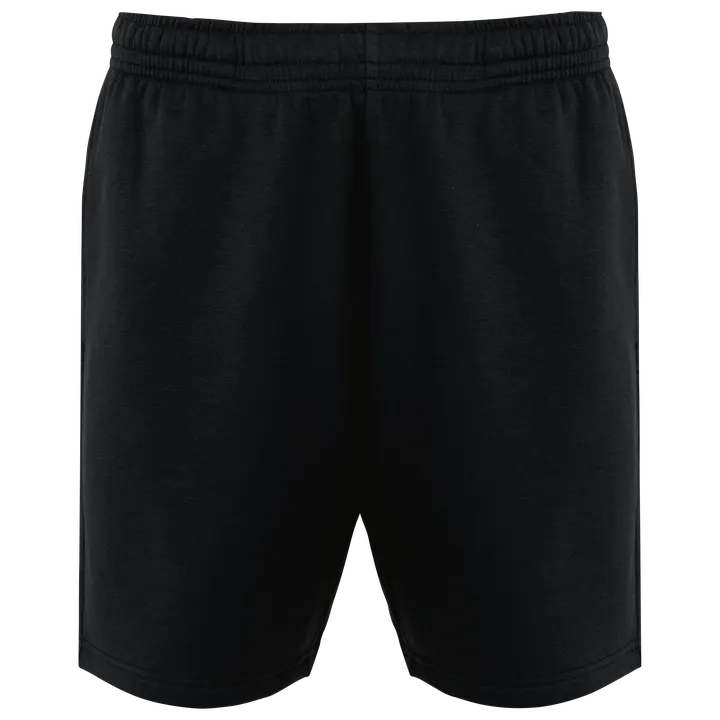 Eco-friendly fleece bermuda shorts Black