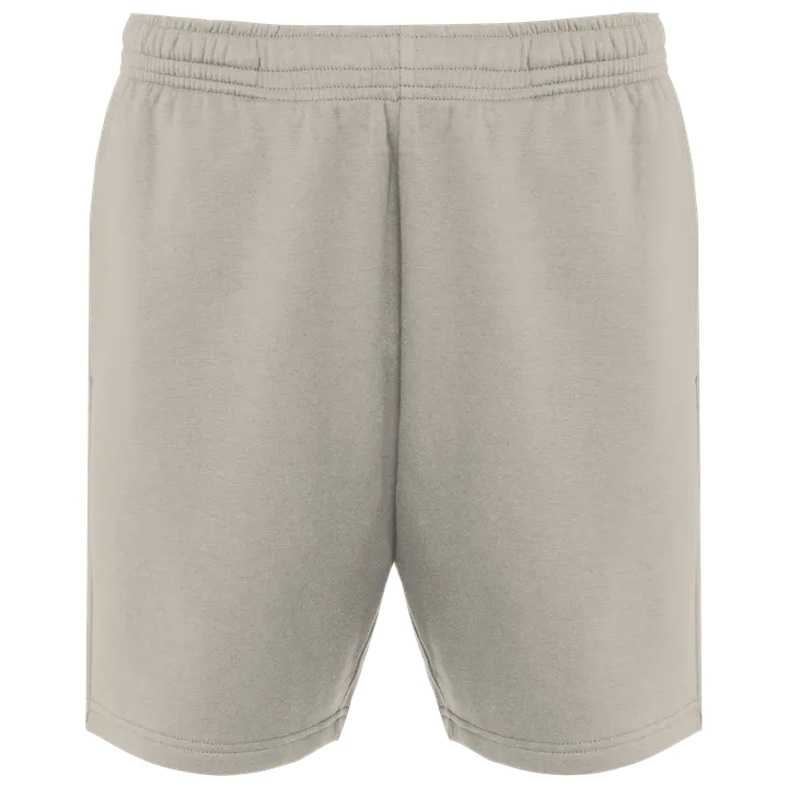 Eco-friendly fleece bermuda shorts Clay