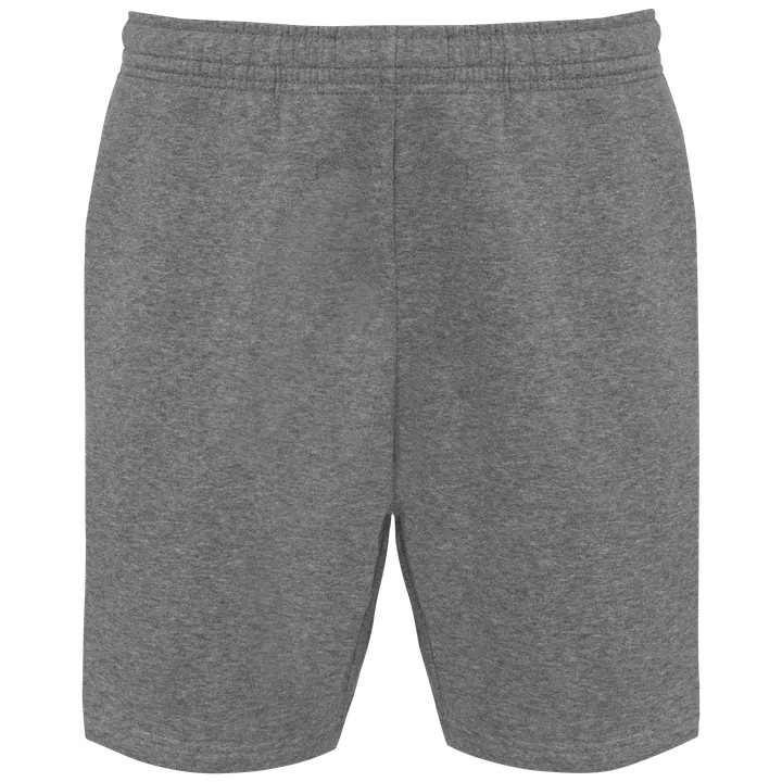 Eco-friendly fleece bermuda shorts Grey Heather