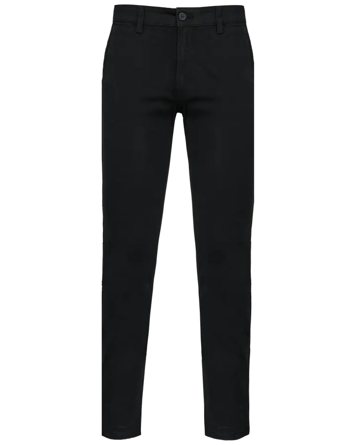 Pantalon chino homme Black