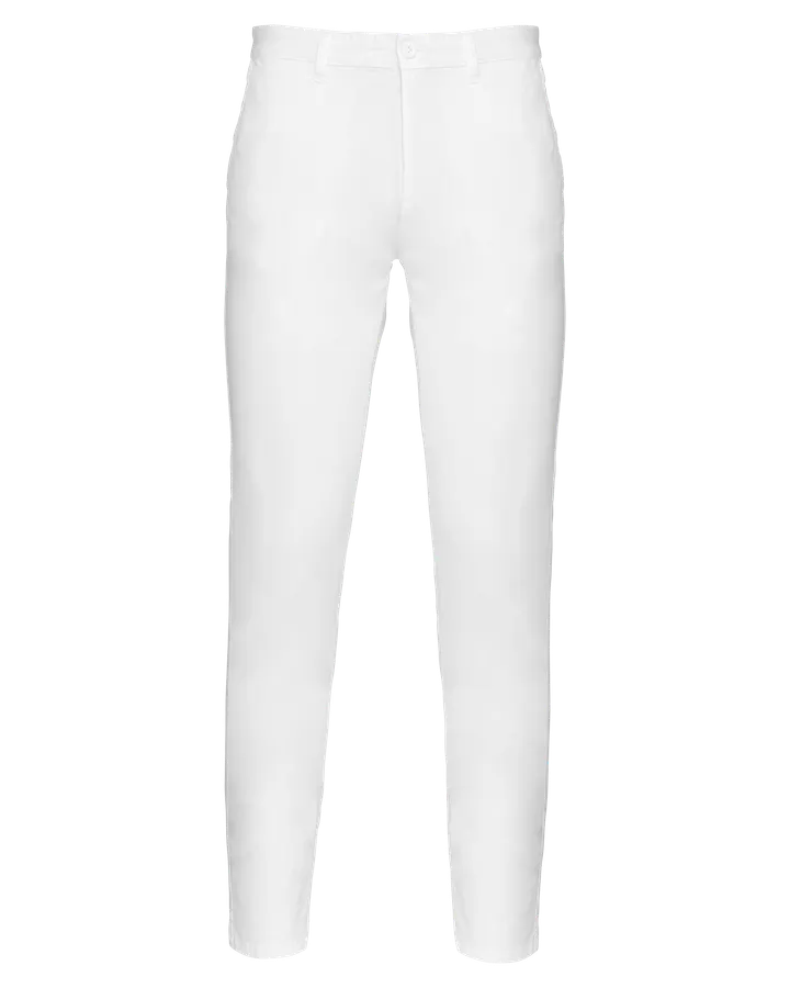 Pantalon chino homme White