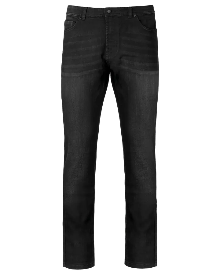 Basic Herren Jeanshose mit Polyester Black Rinse