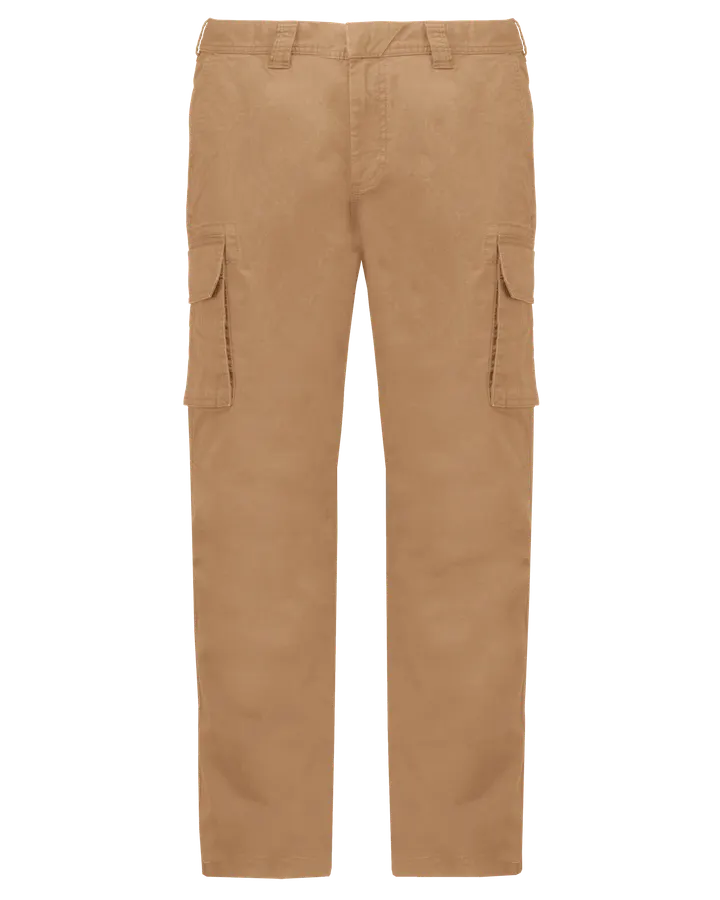 Herrenhose mit mehreren Taschen Camel