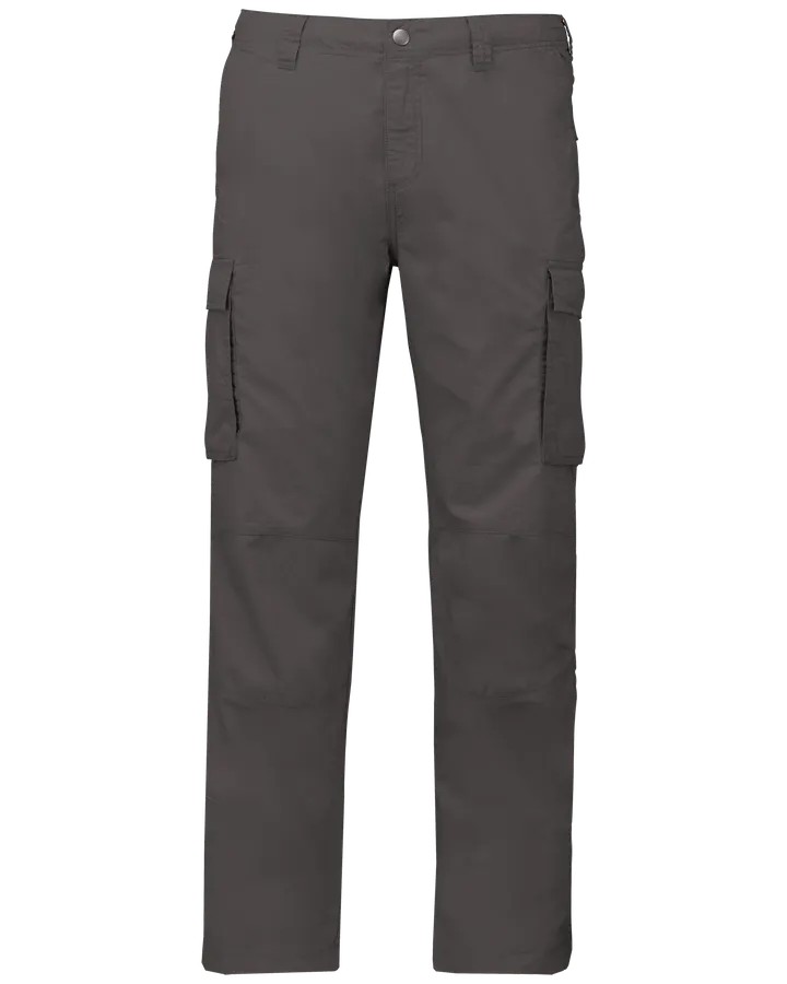 Leichte Herrenhose mit mehreren Taschen Light Charcoal