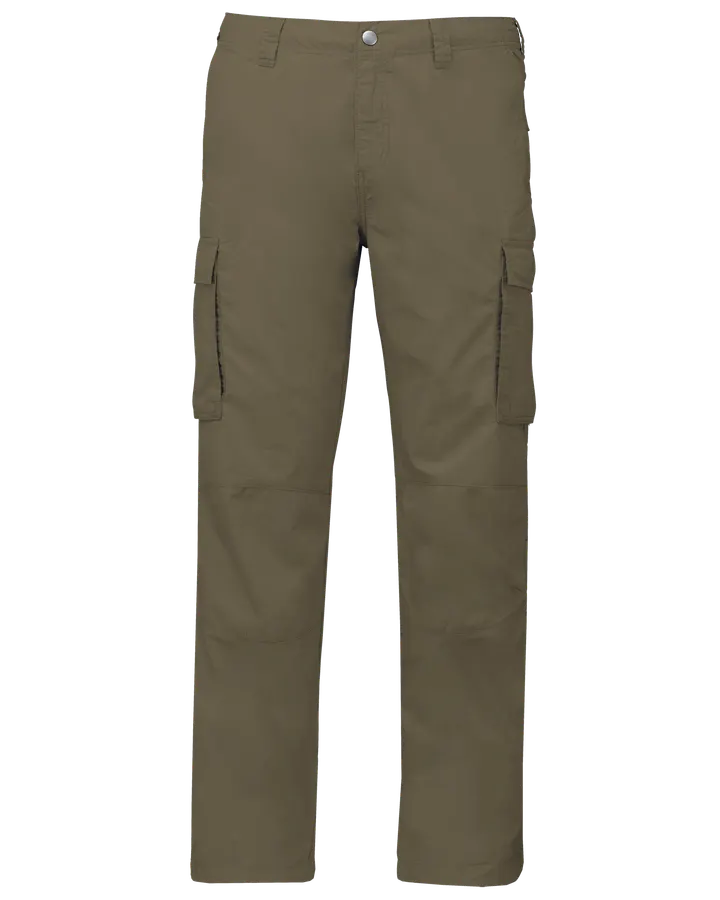 Leichte Herrenhose mit mehreren Taschen Light khaki