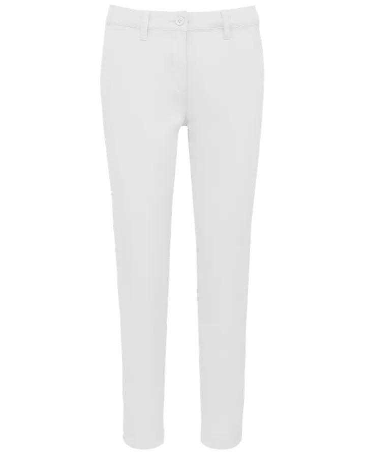 Pantalon femme 7/8 White