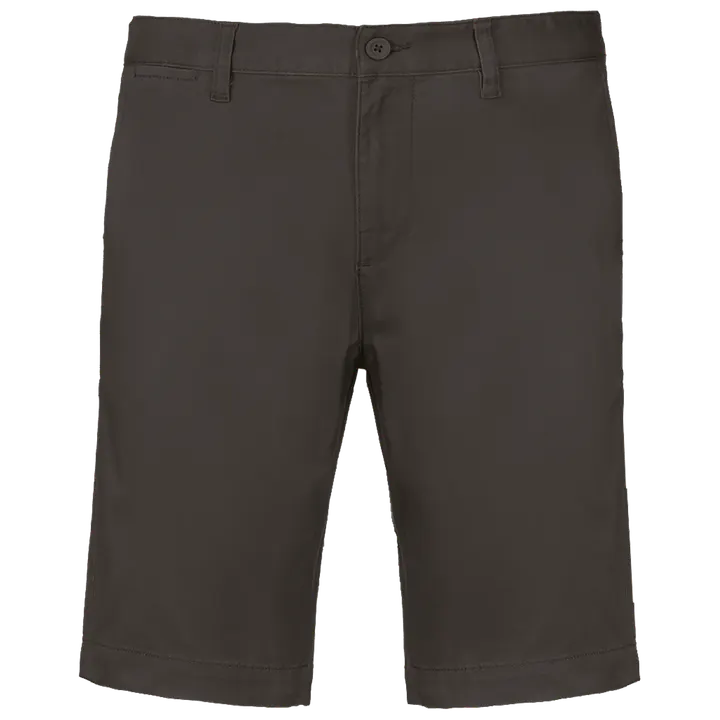 Bermuda aus Chino für Herren Dark Grey