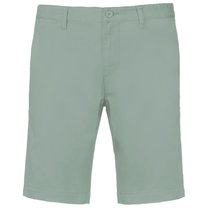 Bermuda aus Chino für Herren Sage