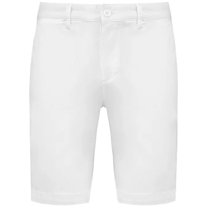 Bermuda aus Chino für Herren White