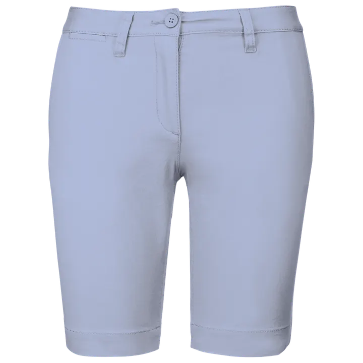 Bermuda chino femme Kentucky Blue
